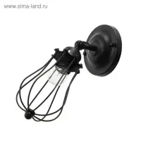 Бра 2403167/1 E27 40 Вт 12&times;12&times;29 см чёрный