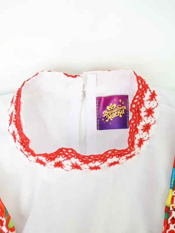 Карнавальный набор "Милая Настенька" рост 110-116, красный