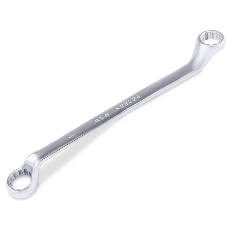 Ключ гаечный накидной изогнутый (22х24 мм) AVS K22224