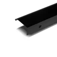 Ручка профильная мебельная торцевая CAPPIO RT002BL, L=250 мм, м/о 192 мм, чёрная, 4 шт.