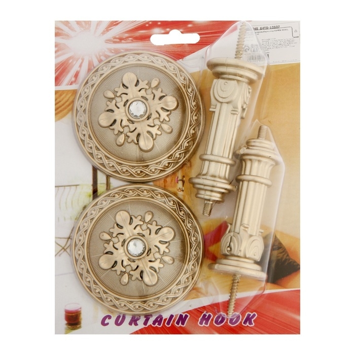 Держатель для штор CAPPIO KC211, цвет золото, 2 шт Держатель для штор CAPPIO KC211, цвет золото, 2 шт