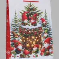 Пакет подарочный &laquo;Сказочные гномы&raquo;, 33&times;10&times;42.5 см