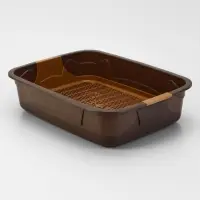 Туалет с сеткой, 44&times;33&times;11.5 см, капучино