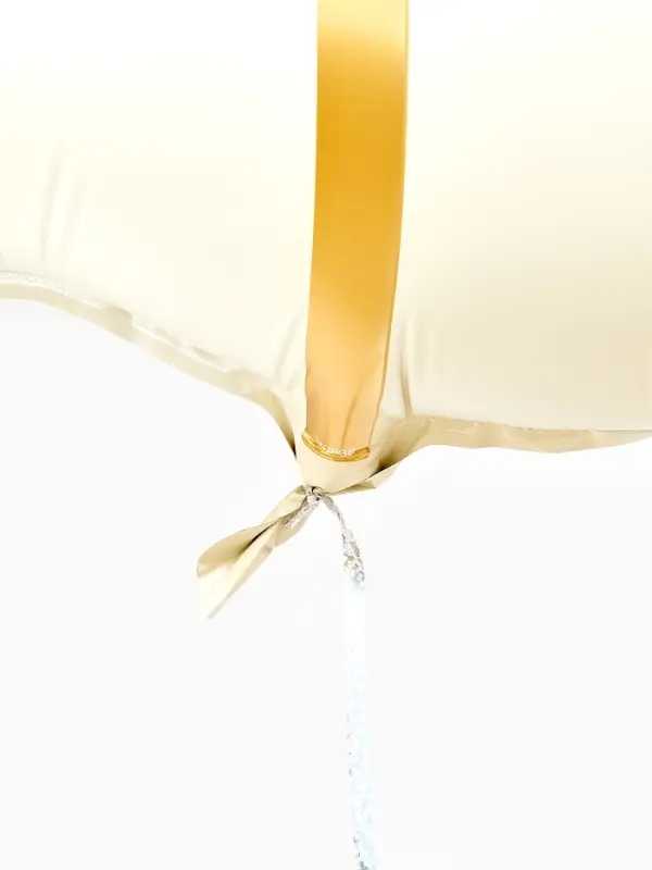 Воздушный шар фольгированный 28" "Лошадка", цвет белый