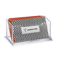 Подставка для визиток, прозрачная