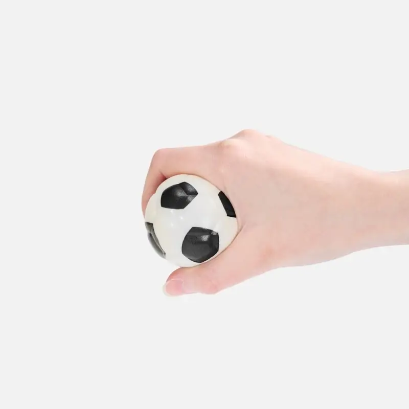 Бутылка с антистрессом Footballer, синяя