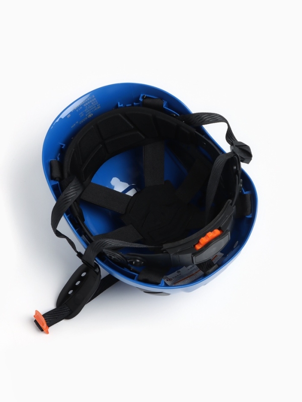 Каска защитная  Каска защитная "Альпы" для альпинизма и скалолазания, регулировка размера 52-63 см, синяя