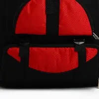 Рюкзак туристический 37 л, с увеличением, карманами, красный