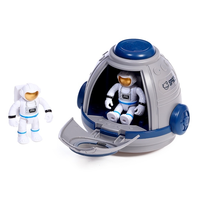Игровой набор «Капсула космонавта», фигурки 2 шт., световые эффекты Игровой набор «Капсула космонавта», фигурки 2 шт., световые эффекты