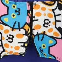 Чехол для чемодана &laquo;Котики&raquo;, 24", разноцветный