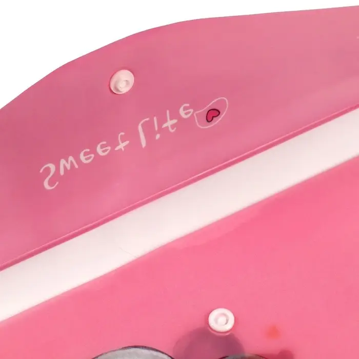 Папка-конверт на кнопке, А4, 180 мкм, Папка-конверт на кнопке, А4, 180 мкм, "Мишка", МИКС