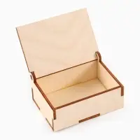 Коробка подарочная деревянная &laquo;Мой защитник&raquo; 8.5&times;6&times;3.5 см