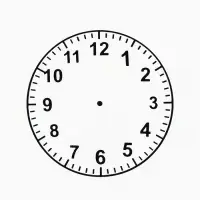 Обучающая детская печать &laquo;Часики&raquo;, 3.9&times;7.8 см, МИКС