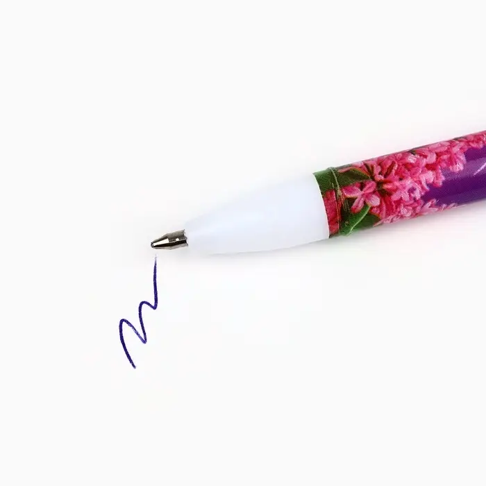 Ручка шариковая, синяя паста, 0.5 мм, пластик «С 8 марта» Ручка шариковая, синяя паста, 0.5 мм, пластик «С 8 марта»