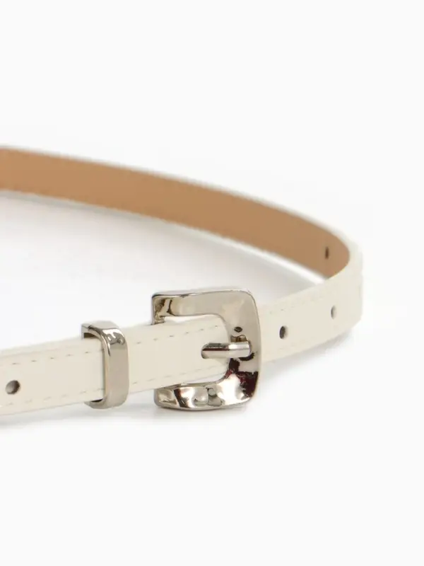 Ремень жен 05-02-02-01, Март2513, 1,3*0,3*110 см, без винта, пряж металл, 1 прокол,