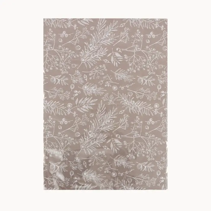 Бумага упаковочная тишью, «Ветки», 50 см × 70 см 17 грамм