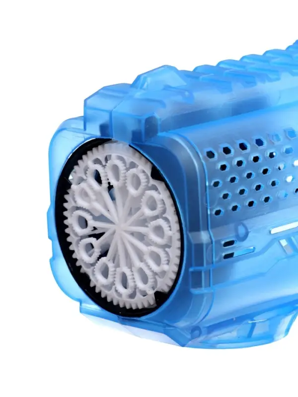 Генератор мыльных пузырей &laquo;Космический Бластер&raquo;, световые эффекты, цвет синий