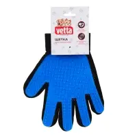 VETTA Перчатка-щетка для домашних животных, нейлон, ТПР, 23х16,5 см