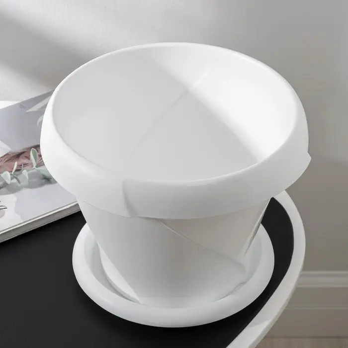 Горшок с поддоном «Флориана», 5,4 л, цвет белый Горшок с поддоном «Флориана», 5,4 л, цвет белый