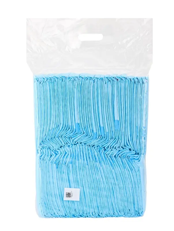 Пеленка медицинская впитывающая одноразовая, размер 60х90  (упаковка 60 штук) Пеленка медицинская впитывающая одноразовая, размер 60х90  (упаковка 60 штук)