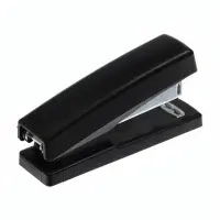 Степлер №24/6, 26/6, 30л,  80/110 скоб захват 45мм черный, Hatber,  85954
