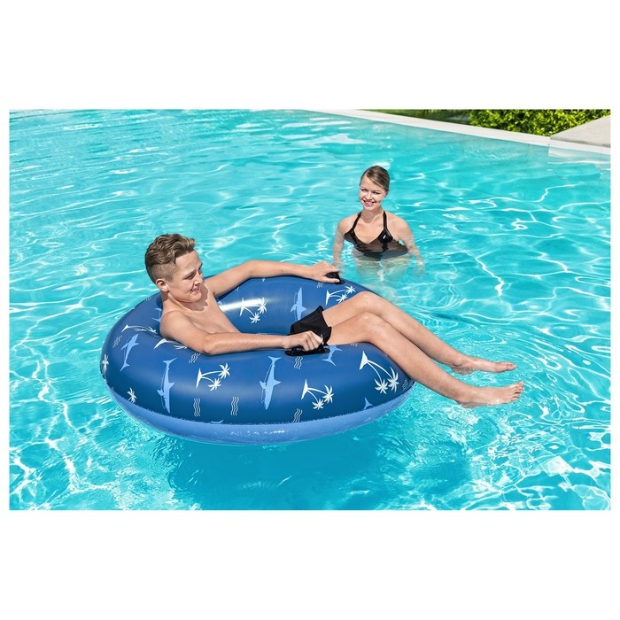 Круг для плавания  Круг для плавания "Морское путешествие" 119 см, микс  36353
