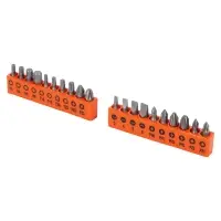 Отвёртка с битами 21 пр. (SL, PH, PZ, HEX, TORX) блистер