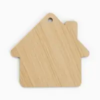 Ёлочная игрушка деревянная &laquo;Новый год: домик&raquo;, набор 10 шт.