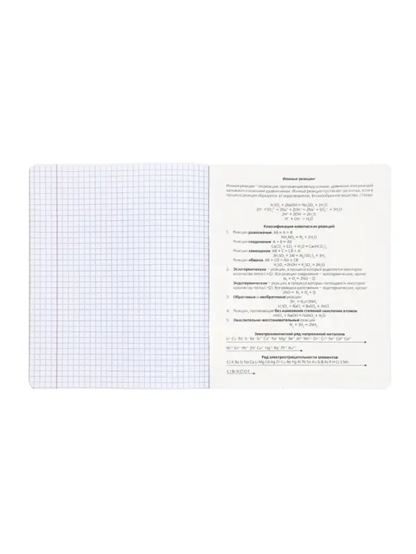Тетради предметные 12 шт. 48 листов, справочная информация, 60 г, Моменты