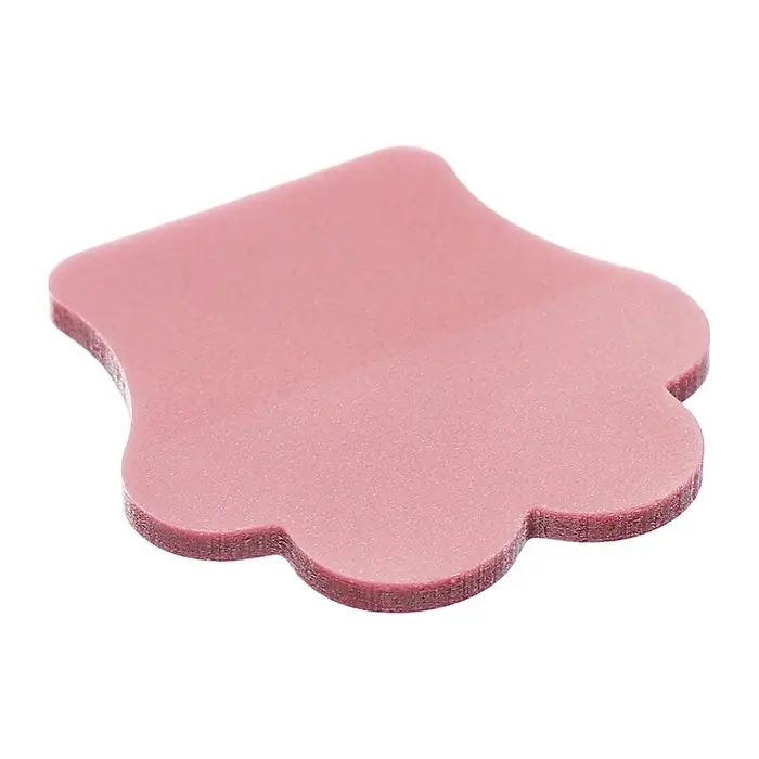 Блок-закладка с липким краем пластик Лапка 50л, розовый, 45мм х 45мм  CALLIGRATA Блок-закладка с липким краем пластик Лапка 50л, розовый, 45мм х 45мм  CALLIGRATA