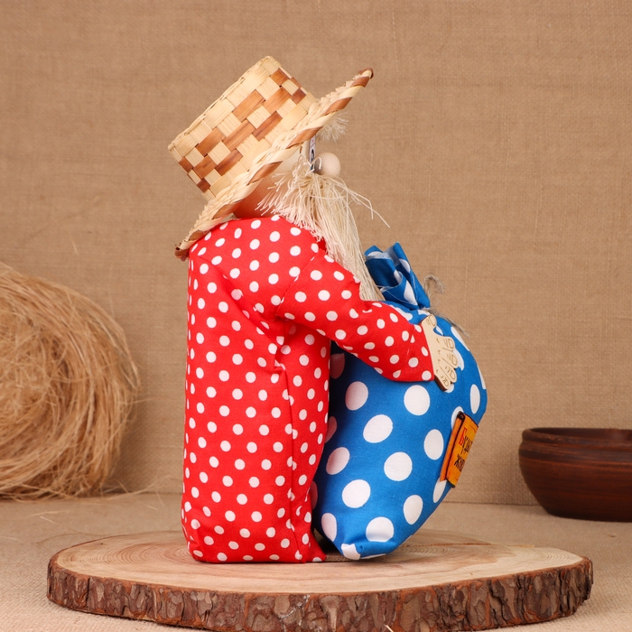 Домовой Фёдор Домовой Фёдор "Будьте здоровы, живите богато", с мешком, 30 х 20 см, микс