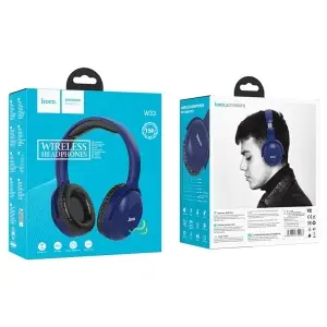 Наушники W33 HOCO Art Sount Bluetooth синие