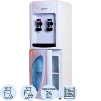 Кулер Aqua Work 0.7LDR,бело-черн,эл.охл,наж круж,СПБ,Каз,Волг,Красн лок