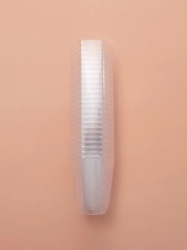 Форма пластиковая одноразовая для фуршета «Грааль», 100 мл, прозрачная