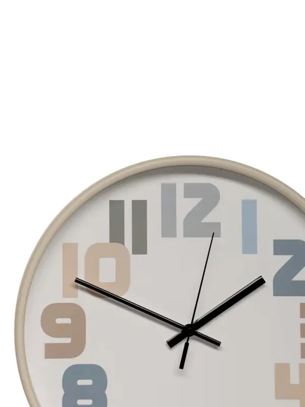 Часы настенные классические, бесшумные, плавный ход, d=30.5 см