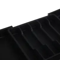 Лоток для столовых приборов тм VETTA, раздвигающийся, 37х33 см, пластик