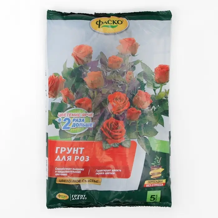 Почвогрунт Фаско Розы Специализированный, 5 л