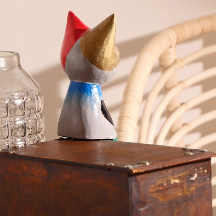 Сувенир дерево Сувенир дерево "Сидячий кот" 6х7х20 см