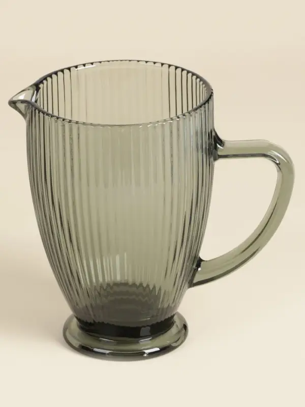 Кувшин SL Home &laquo;Модерн&raquo;, 1.2 л, 19.5&times;13&times;18.5 см, стекло, графитовый