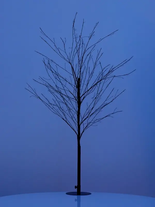 Дерево светодиодное 120 см, 600 LED, постоянное свечение, 31 В, свечение янтарно-белое