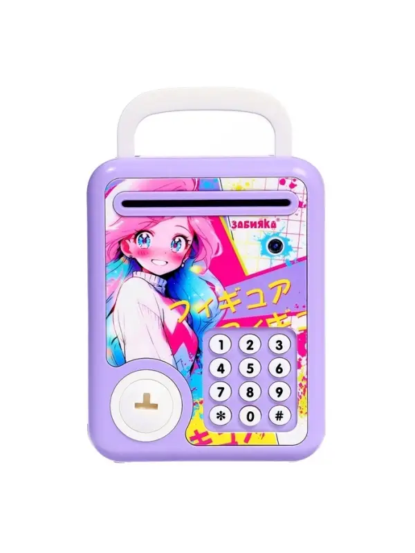 Музыкальная игрушка ZABIAKA &laquo;Кавай сейф&raquo;, фиолетовый