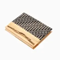 Блокнот в твёрдой обложке &laquo;Экзотика&raquo;, 48 листов, 14&times;18&times;2 см, чёрно-белый