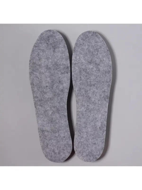 Стельки для обуви, универсальные, р-р RU до 46 (р-р Пр-ля до 46), 29 см, пара, серые