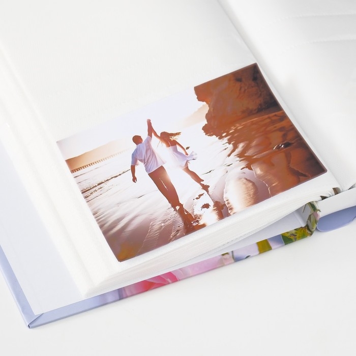 Фотоальбом на 200 фото 10х15 см Фотоальбом на 200 фото 10х15 см "Весенний букет" МИКС 5,5х20,5х26,5 см