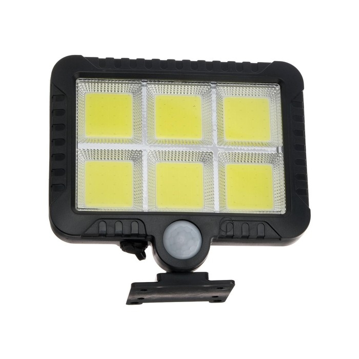 Светодиодный прожектор на солнечной батарее 18 Вт, выносная панель, 15×11×4 см, 6500К Светодиодный прожектор на солнечной батарее 18 Вт, выносная панель, 15×11×4 см, 6500К