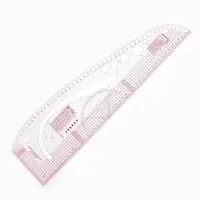 Лекало портновское метрическое &laquo;Сапог&raquo;, 45&times;13 см, s=0.5 мм, прозрачное