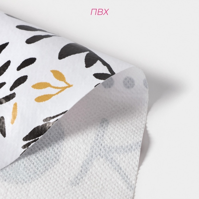 Скатерть на стол «Кухня» Доляна 137×180 см, белая