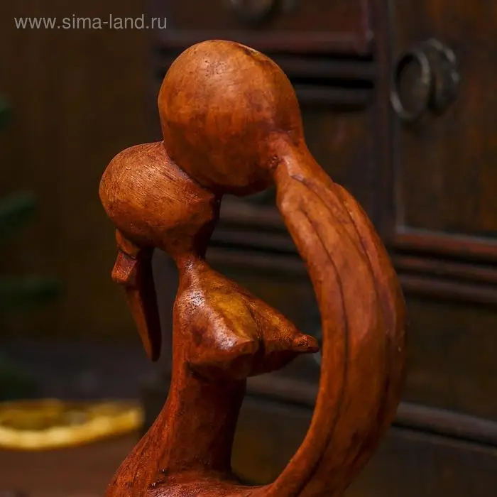 Сувенир дерево Сувенир дерево "Поцелуй" 15х9х3,5 см