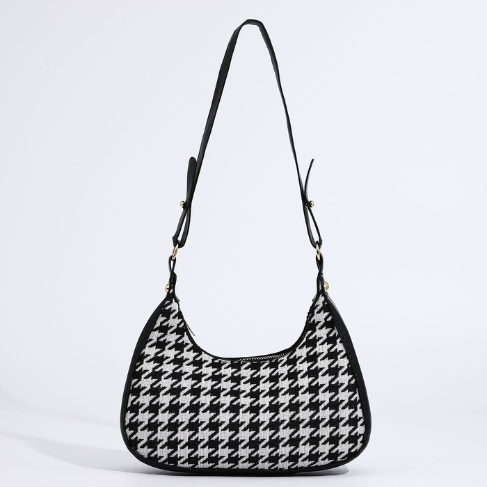 Сумка женская текстильная, 20х23х5.5 см, лапки Сумка женская текстильная, 20х23х5.5 см, лапки