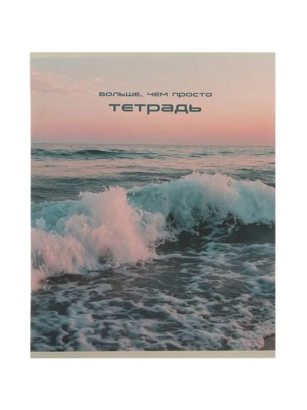 Тетрадь 24 листа в клетку Calligrata &laquo;Ландшафт&raquo;, блок офсет, 5 В МИКС